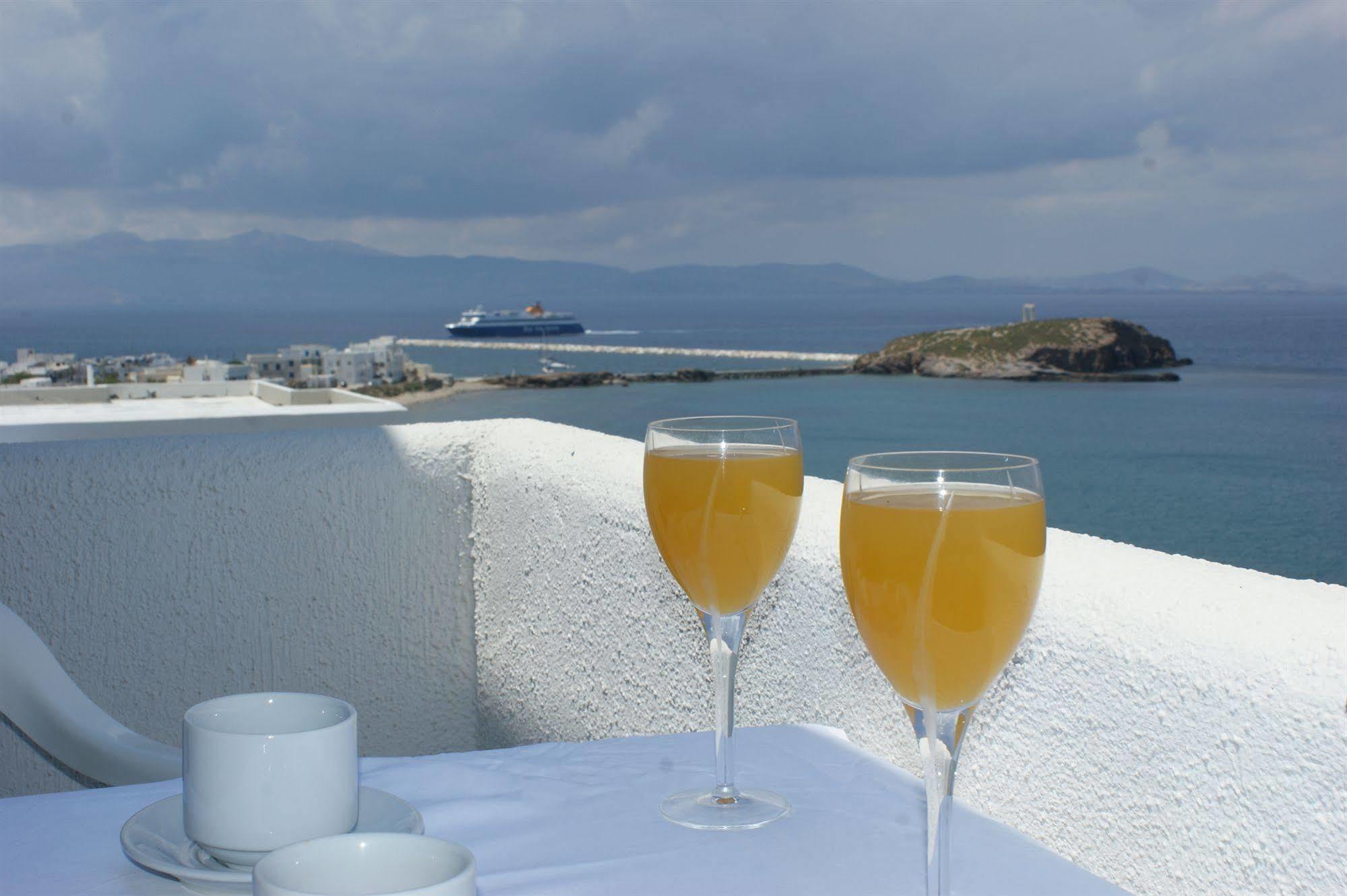 Апарт отель Magic View Naxos City Экстерьер фото